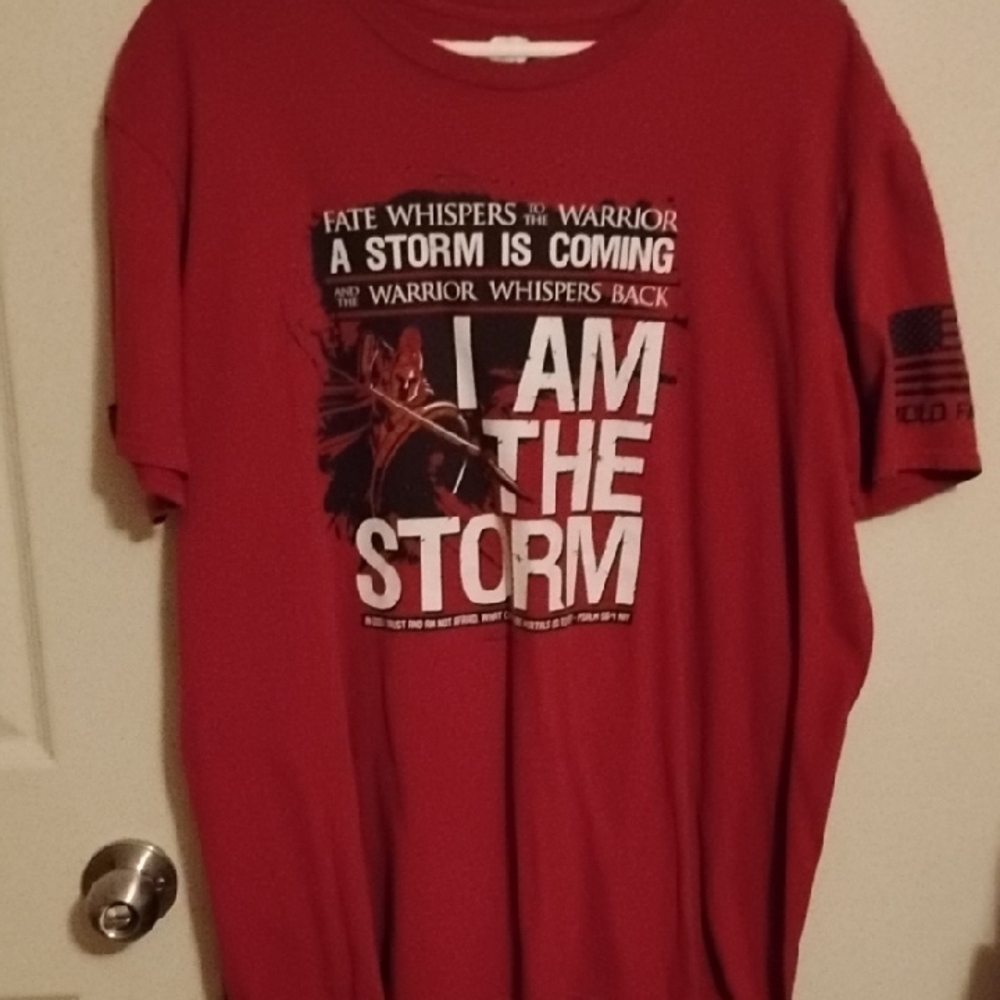 Red Graphic T-Shirt for Men